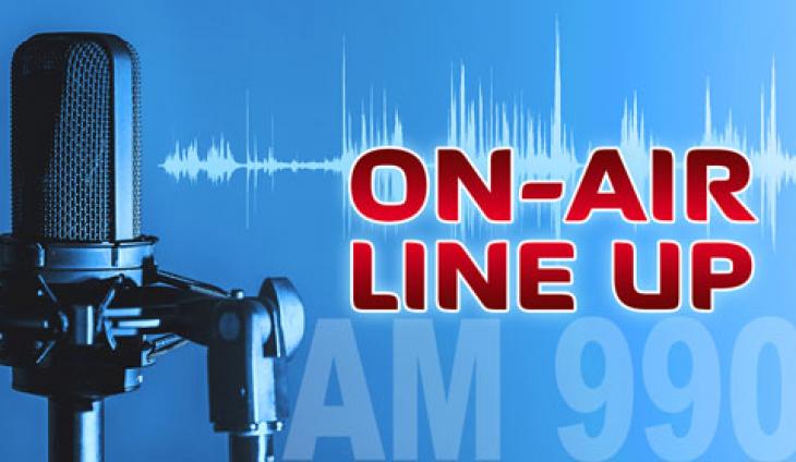 ON-AIR LINE UP